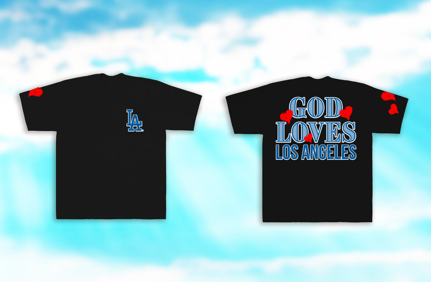 GOD Loves Los Angeles Dodgers