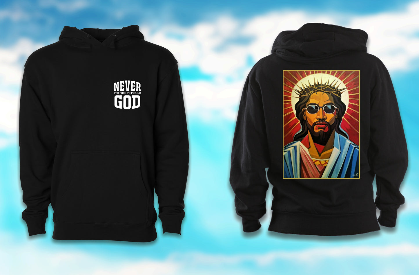 Picasso Christ Heavyweight Hoodie